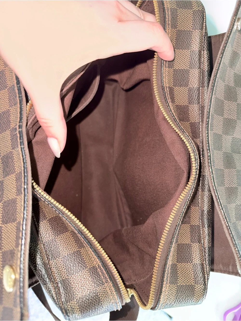 Louis Vuitton Naviglio Satchel/Messenger Bag